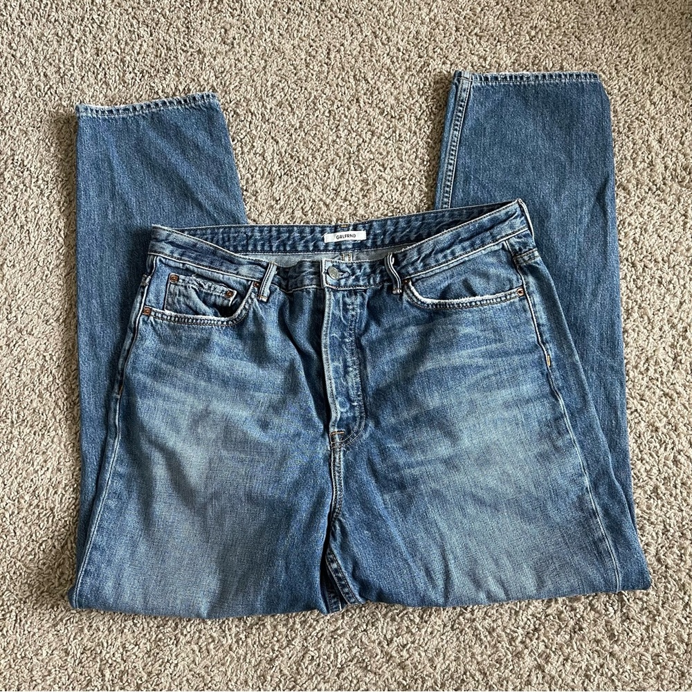 GRLFRND Devon Far From Me Medium Wash Denim Jeans